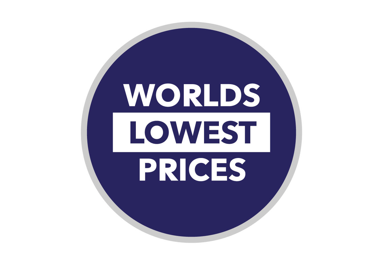WORLDS LOWEST PRICES