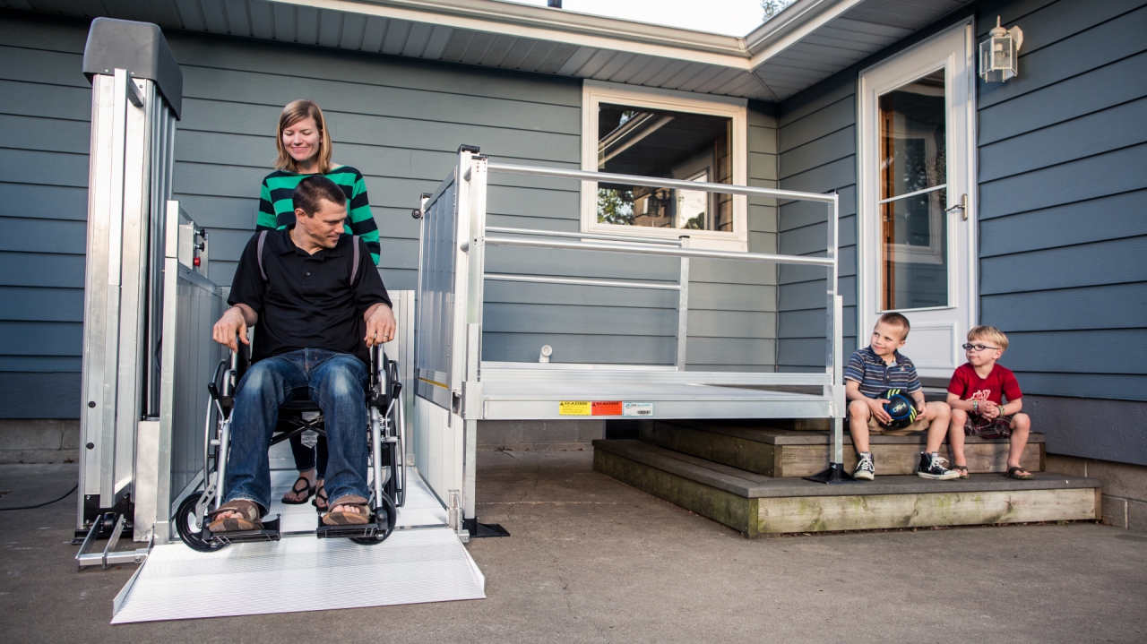 san diego porch mobile home vertical wheelchair lifts