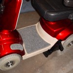 Bracket on A Scooter.