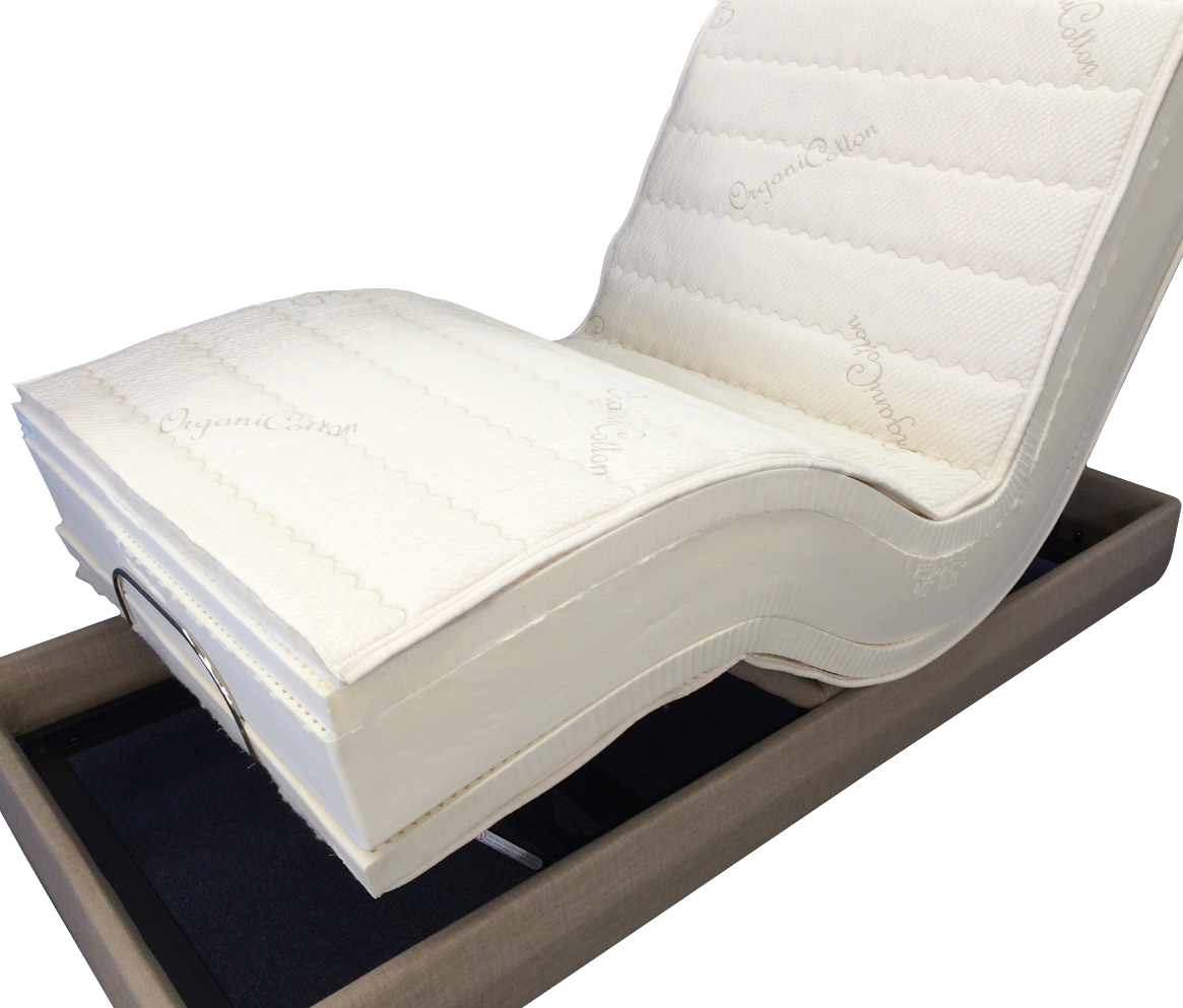 PHOENIX 
 AZ electric adjustable bed latex mattress