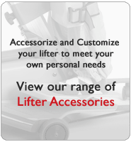Molift provide a range of accessories for our range of patient lifters