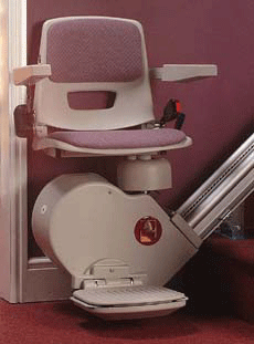 motorized Acorn-Superglide powered Stairlift