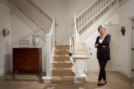 Kraus San Diego Authorized Handicare curved Chair Staircase Lift Costs and Service Clearance Depot