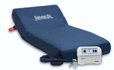 Alternating Pressure with Low Air Loss Mattress -  Supreme Airacirc;AElig;#162; Mattress System- Model 9600