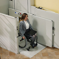sun city AZ vpl-3200 commercial ada bruno wheel chair lift