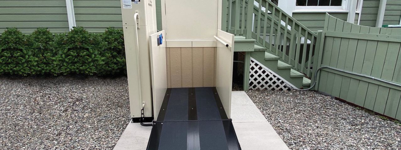 Phoenix commercial wheelchair elevator vertical platform lifts