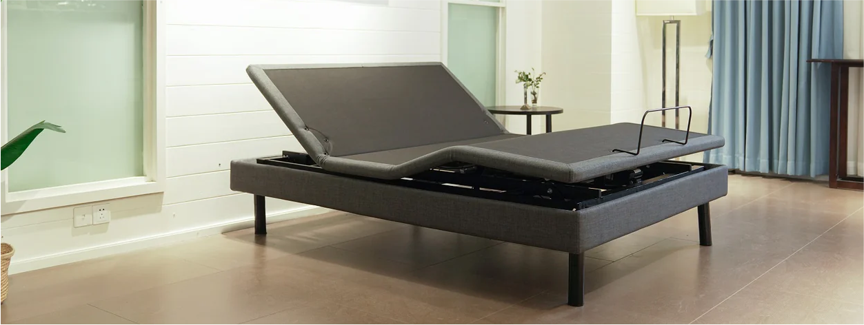 Ascend Bed with Tilt by Ergomotion has 3 motor fully electric hi-low function