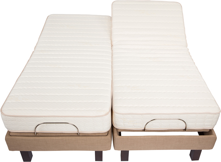 Pure Talalay Latex Mattress La Factory, Raven Adjustable Bed Frame King Size Mattress Firm
